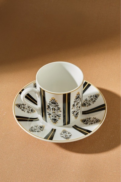Karaca Sultan 6-Person Coffee Cup 80 ml