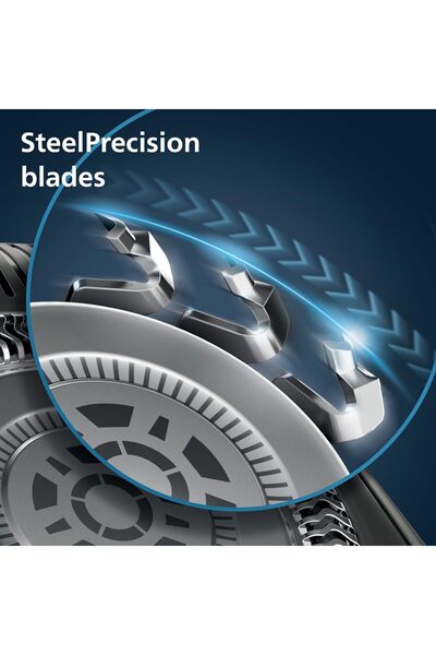 Philips Electric Shaver Series 5000, Wet & Dry with Charging Stand