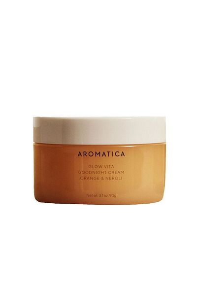 Aromatica Glow Vita Goodnight Cream - Orange and Neroli 90g Vegan Brightening Night Cream