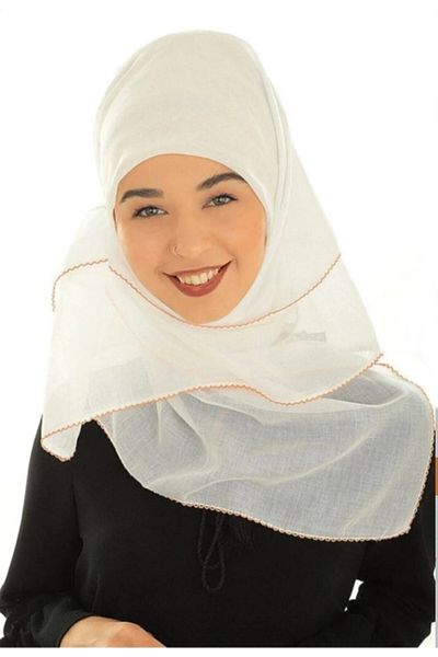 Kezban Tekstil Inner Cheesecloth White Colored 5 Piece Cotton 90X90 cm