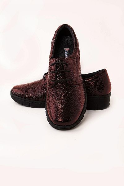 Modaviki Genuine - Leather - Anatomical - Shoes - Red - Sft391