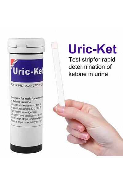 Choice Ketone Strips Keto Test(100 CT) For Ketone Urine Testing. Ketosis Test Strips For Keto Diet, Pale...