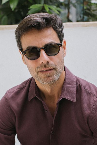 Bilge Karga Men's Sunglasses - Ryan Magic Leopard Green