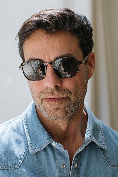 Bilge Karga Caesar Magic Leopard - Men's Green Sunglasses