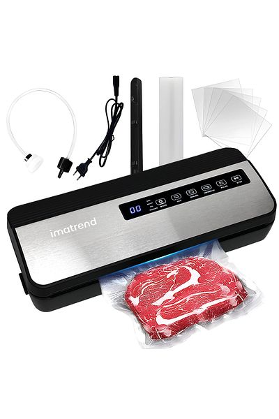IMA TREND Aparat Vidat Alimente , 130w, 80kpa, 5 Funcții Umed/uscat, Panou Tactil, Cutter, Pungi,rola