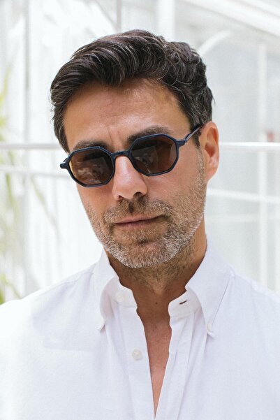 Bilge Karga Liam Sunglasses for Men - Navy Brown