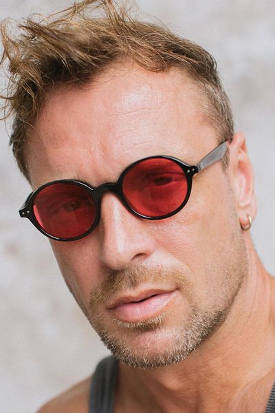 Bilge Karga Erla Black Red Men's Sunglasses