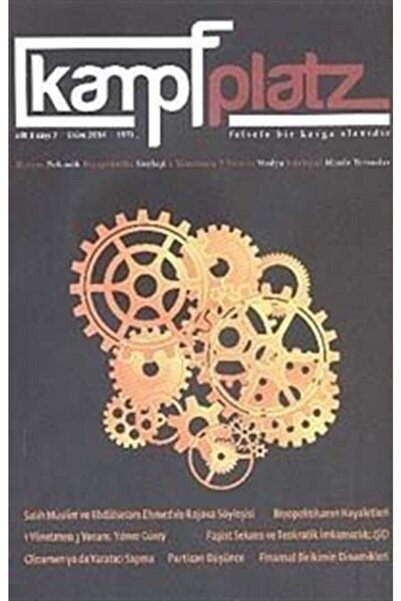 Phoenix Yayınevi Kampfplatz Cilt: 3 Sayı: 7 - Ekim 2014 / Kolektif / / 9786054657889