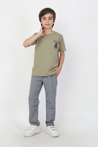 e-çocuk Swoop Printed Boy's 2-Piece Suit 60284