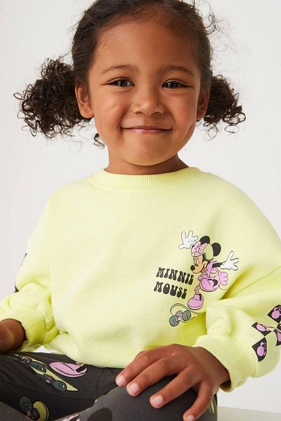 MİO Girl's 3 Thread Minnie Neon Color Tights Set Green