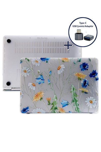 Mcstorey MacBook Pro Case 13Inch M1 M2 Chip Flower01Nl A1706 A1708 A1989 A2159 A2251 A2289 A2338 Compatible
