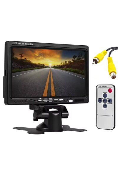 Powermaster PM-15487 7" TFT Lcd Dijital Monitör 2 Kanal Geri Görüş Kamerası T...