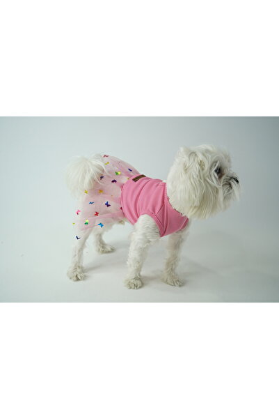 PATİLİNKA Kedi - Köpek Yazlık Tütü Elbise - Kıyafet