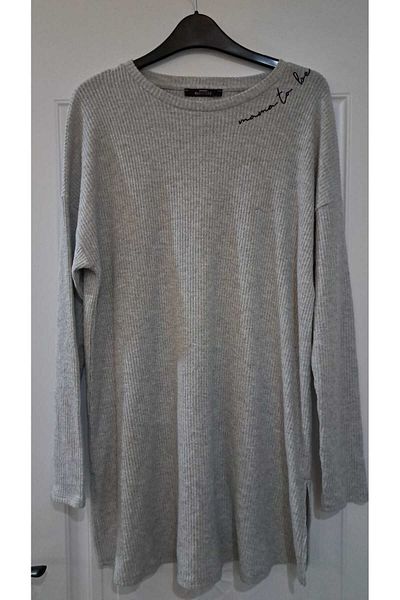 MEGHAN L.A Maternity Soft Ribbed Viscose Fabric Blouse