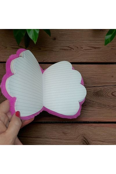 LADİJİTAL BASKI ÇÖZÜMLERİ Pink Oyster Feather Notebook