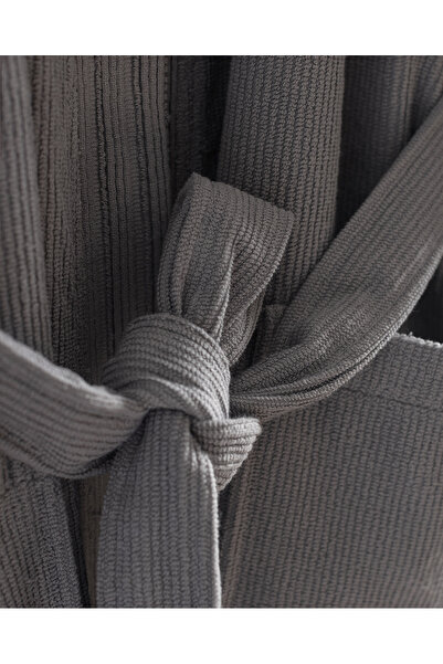 Madame Coco Μπουρνούζι Unisex Stripe Kimono 100% Cotton Hotel Collection