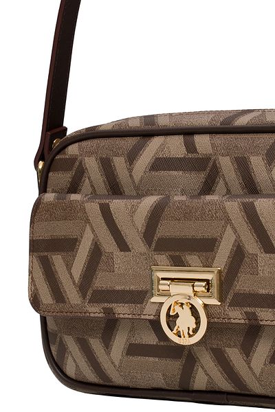 U.S. Polo Assn. Coffee Women's Messenger Bag Us25502
