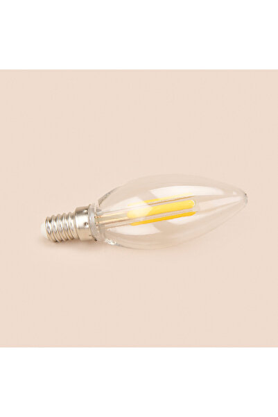 ELİTLED Elitled C35 4W Filament Şeffaf Polikarbon E14 400Lm Ampul - 3000K - G...