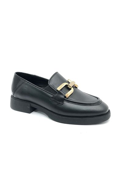 Greyder 59120 Zn Leather Comfort Classic Oxford Women's Shoes Black