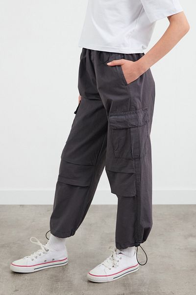 Fulla Moda Unisex Kids Jogger Pants - Parachute Fabric with Stopper