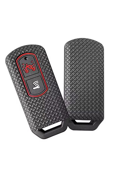 emii auto spare parts Pentru Honda PCX HORZA X-ADV Husa cheie compatibila Negru/Roșu OLD CASE