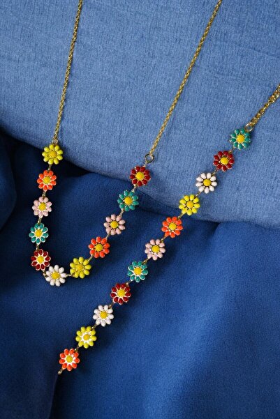 MakeWell Summer Daisy Design Necklace and Bracelet Set