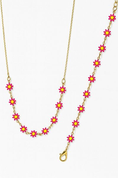MakeWell Summer Daisy Design Necklace and Bracelet Set