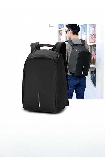 Generic Security Anti-theft Bag Men's Business Travel Commuter Backpack Usb Port Large Capacity Backpack