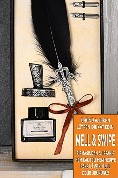 MIL SWIPE Yılbaşı Hediyesi Yeni Yıla Özel Hediyelik Divit Hokka Mürekkep ve T...