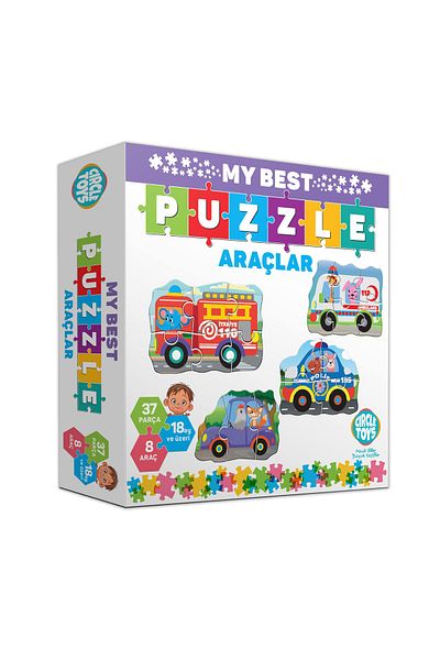 Circle Toys My Best Puzzle Vehicles