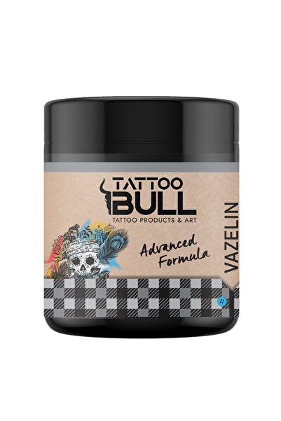 TattooBull Profesyonel Dövme Vazelin – Yoğun Kıvamlı Saf Formül (500 ml)
