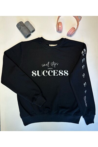 First Step Siyah Sweatshirt