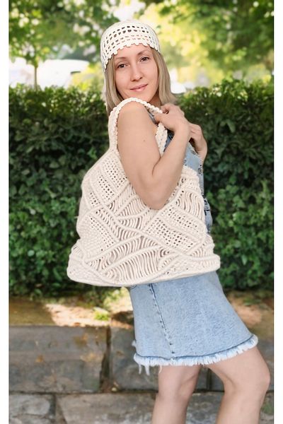 Zuviel Deco Handmade Handmade Knitted Mesh Cap