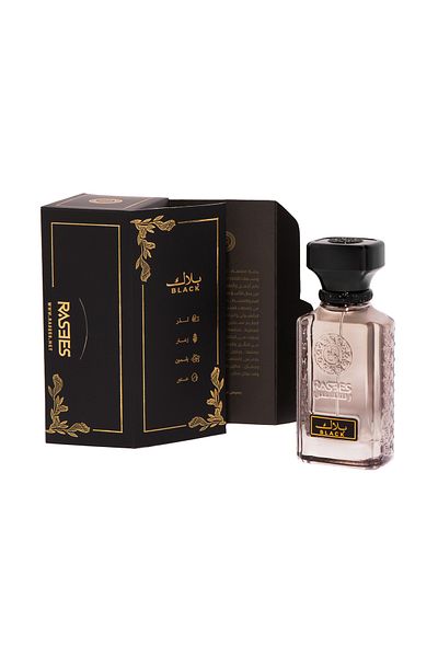 rasees Rasis Black perfume for men 75 ml
