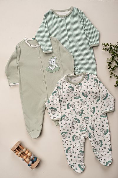 ENİA BABY Piti Square Snap Jumpsuit