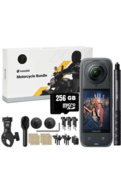 Insta360 X4 FUL MOTORCU SETİ 256 Gb ( FOTO EKSPRES )