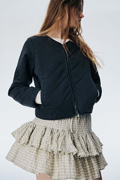 H&M Quilted cotton jacket