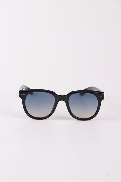 Eyesofia Mimosa Unisex Black Smoked Sunglasses