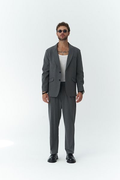 MAİ COLLECTİON Orlando Smoked Men's Jacket Pants Set