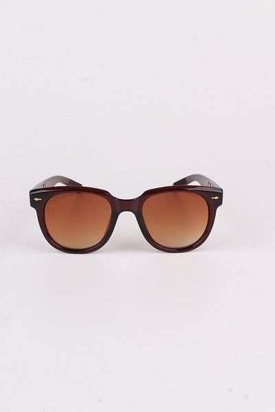 Eyesofia Mimosa Unisex Brown Sunglasses