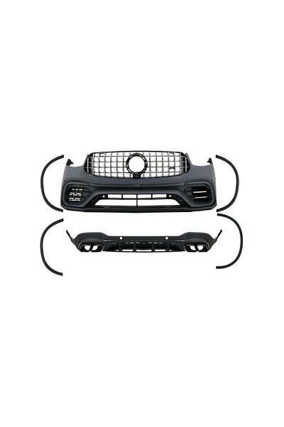 autogp Mercedes Glc X253 Amg63s - 2020 Model Body Kit and Bumper Set