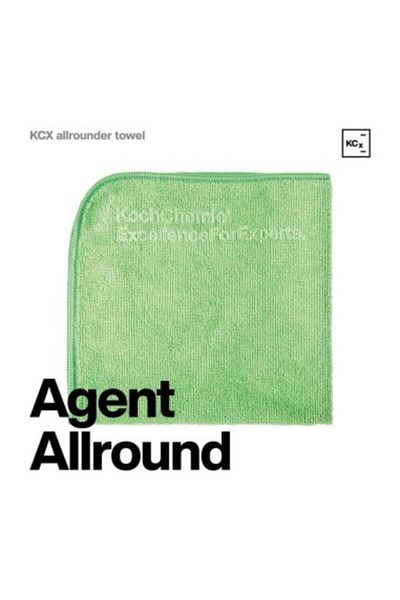 Koch Chemie Allrounder Towel Green Microfiber Cloth 40x40 Cm, 270 Gsm Set Of 5 Pieces