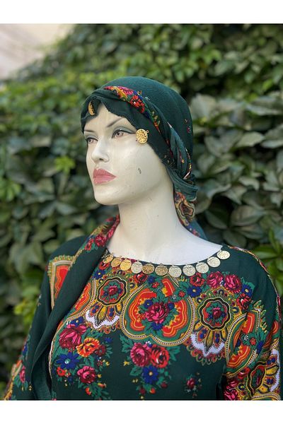 MODA Φόρεμα Local Hamavi (σε εσωτερικό σάλι και ζώνη)