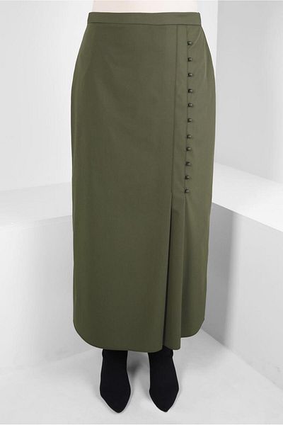 Alvina BUTTON DETAILED SKIRT 60512