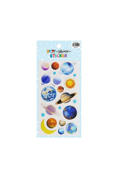 Puti Shine Sticker - Planets (11240)
