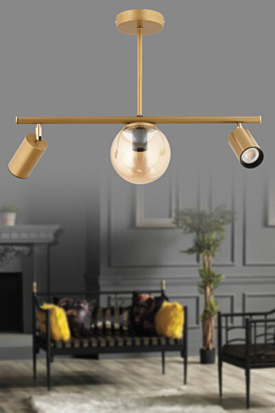 avimonaydınlatma SPOTY 3'LÜ CAMLI SPOTLU ESKİTME PLAFONYER AVİZE