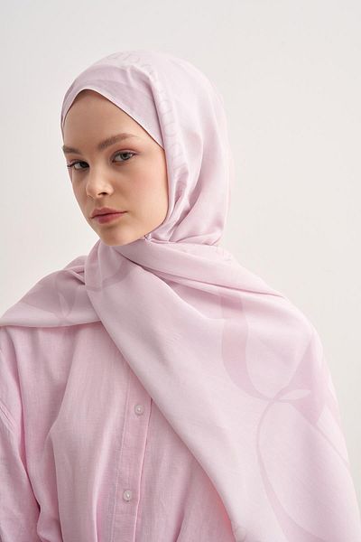 carell Aura Powder Monogram Floss Shawl