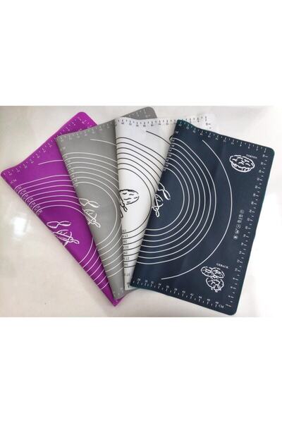 Bycomo غطاء لف العجين من السيليكون المرن، مقاس 40 × 50 سم، يوفر استخدامًا متي...