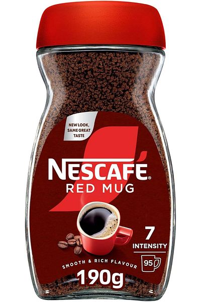 Nescafe Red Mug Instant Coffee Jar 190g