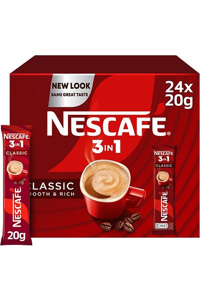 Nescafe 3in1 Instant Coffee Mix Sachet 20g (24 Sticks)